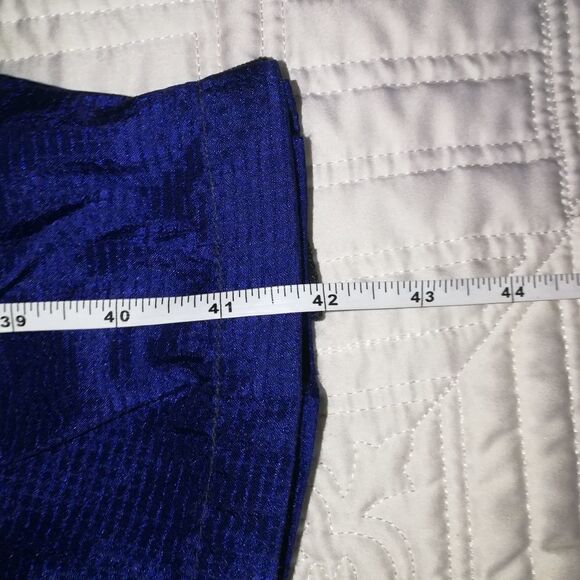 𝅺KANUK Cobalt Blue Waterproof Tapered Rain Pants Size Medium - Picture 14 of 15